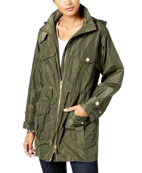 michael kors hooded anorak jacket|michael kors where to buy.